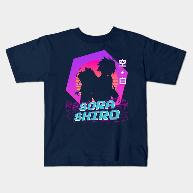 Shora Shiro - Vaporwave Kids T-Shirt by The Artz